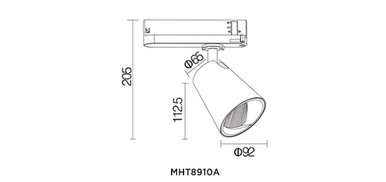 For 3 Phase Track Light With Integrated Adapter Driver - Ketai 