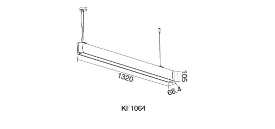 LED Pendant Downlighting KF1064 - Ketai Industrial Lighting Company